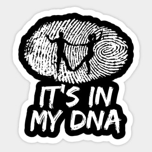 West Coast Swing It's in my DNA Sticker